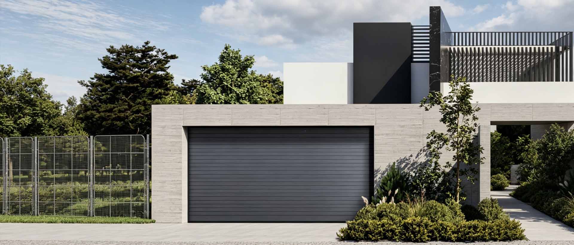 Mid-Speed Garage Door