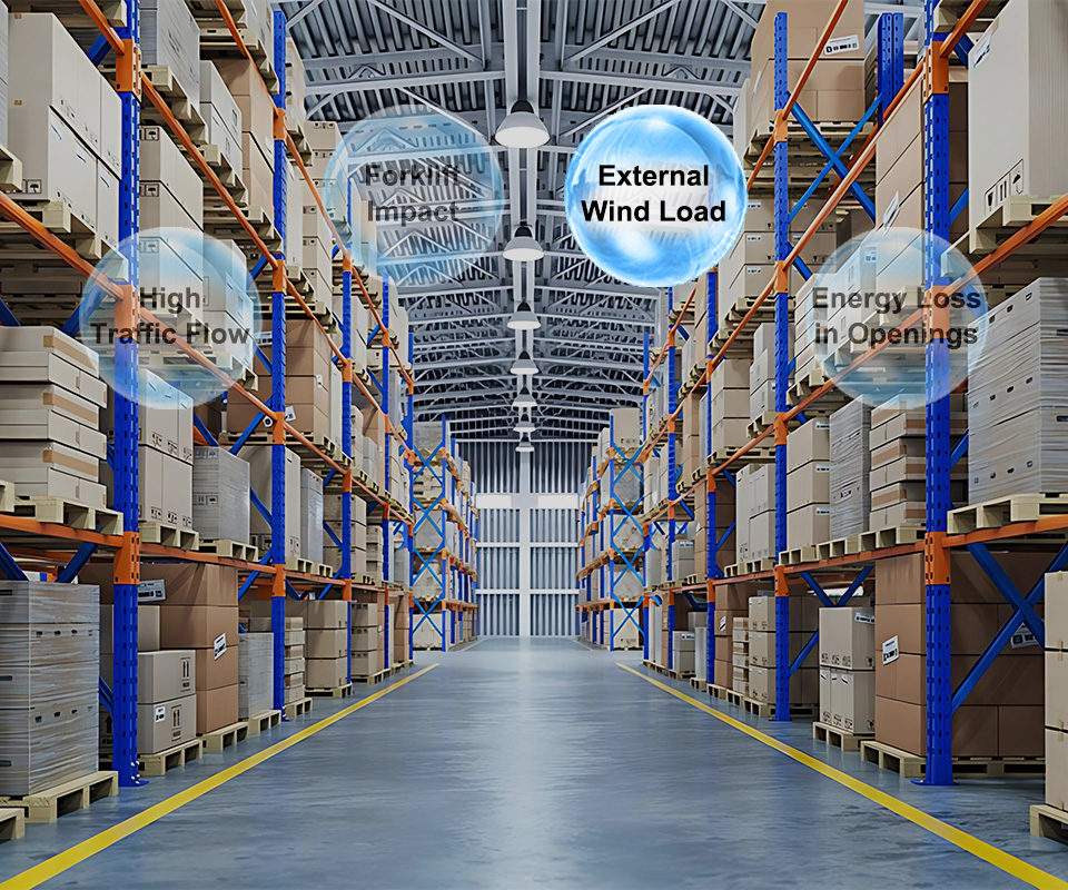 External Wind Load in Warehouse & Logistics