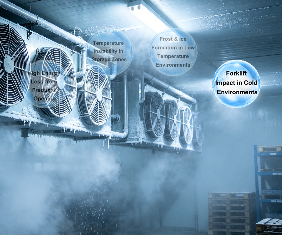 Forklift Impact in Cold Environments in Cold Chain