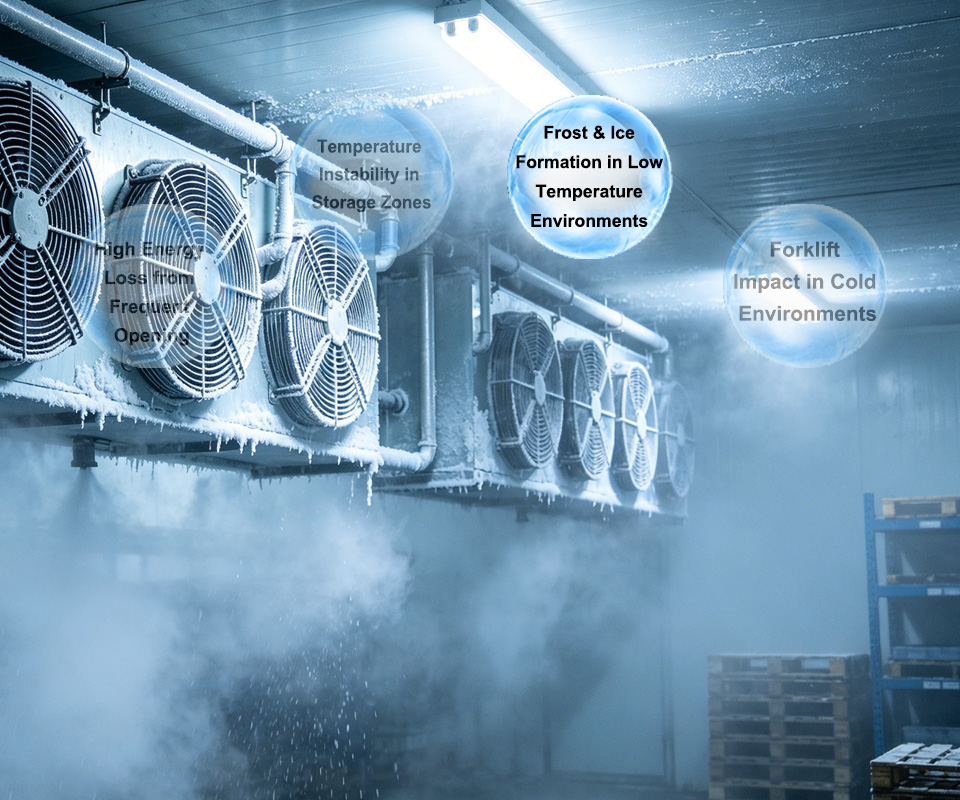 Frost & Ice Formation in Low Temperature Environments in Cold Chain