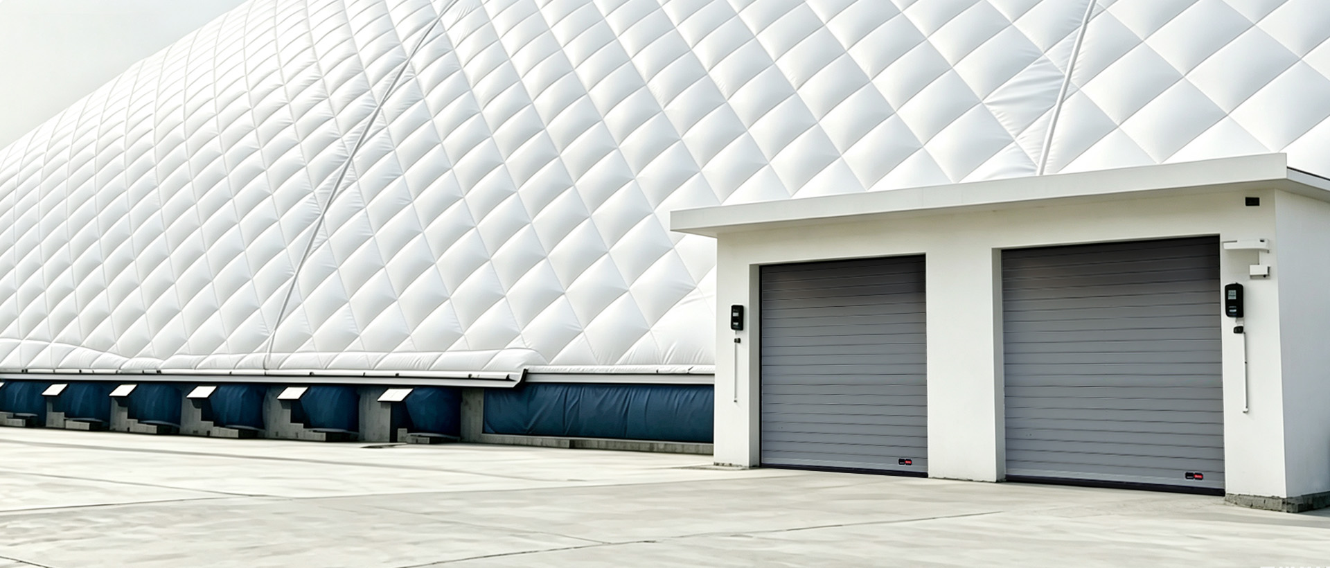 High-Speed Spiral Door for Air-Supported Structures