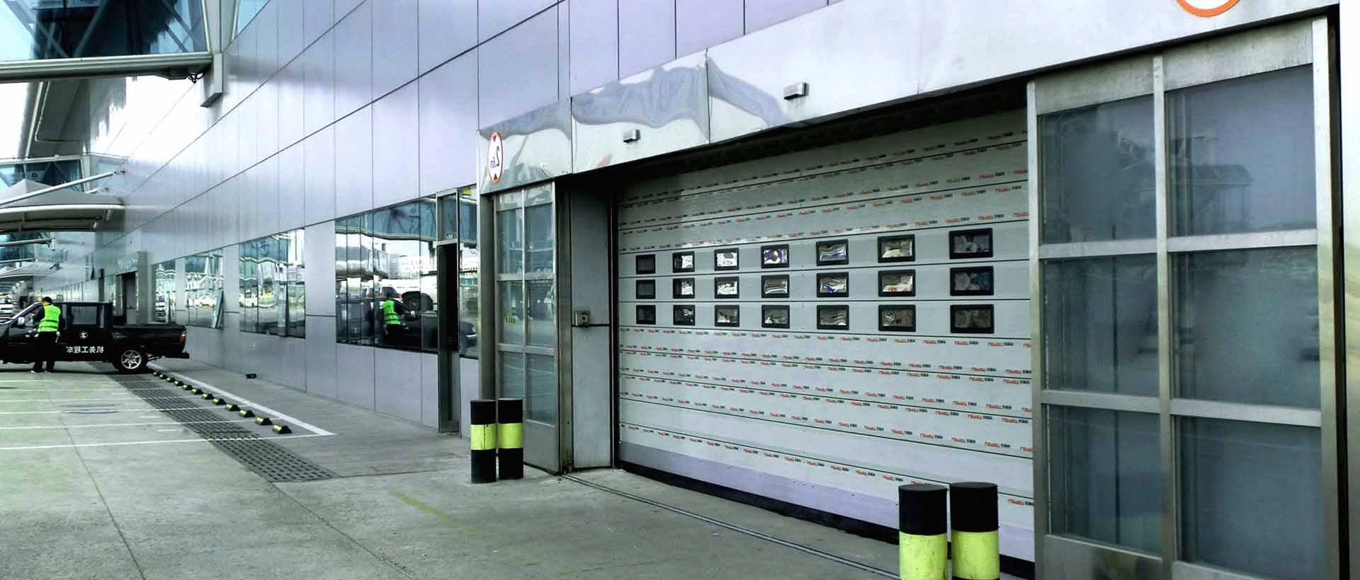 High-Capacity High-Speed Spiral Door