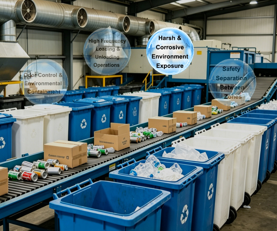 Harsh & Corrosive Environment Exposure in Recycling & Waste Management
