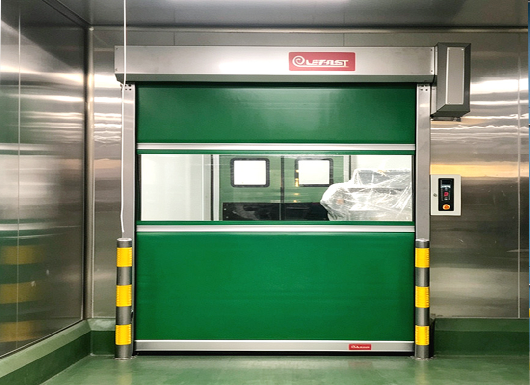 High Speed Door Solution for Clean Workshops
