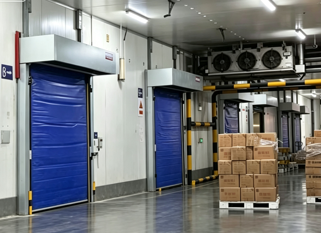 High Speed Door Solution for Food Cold Storage