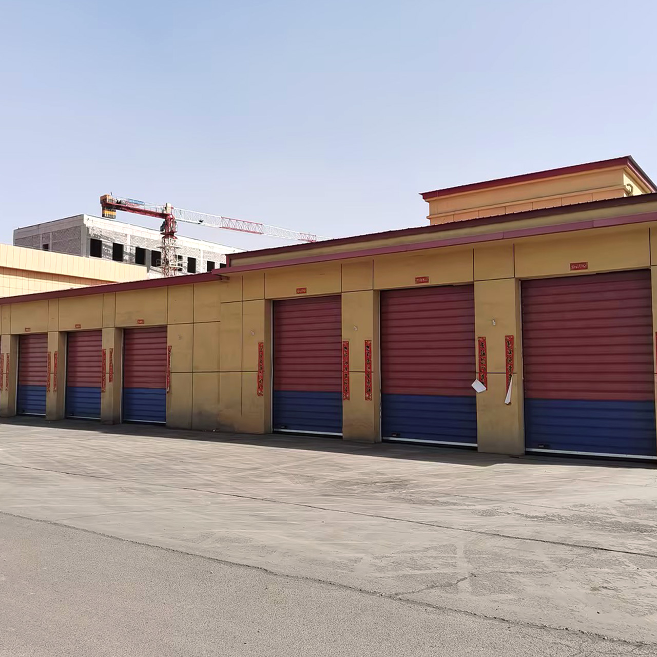 Coal plant industrial fire station