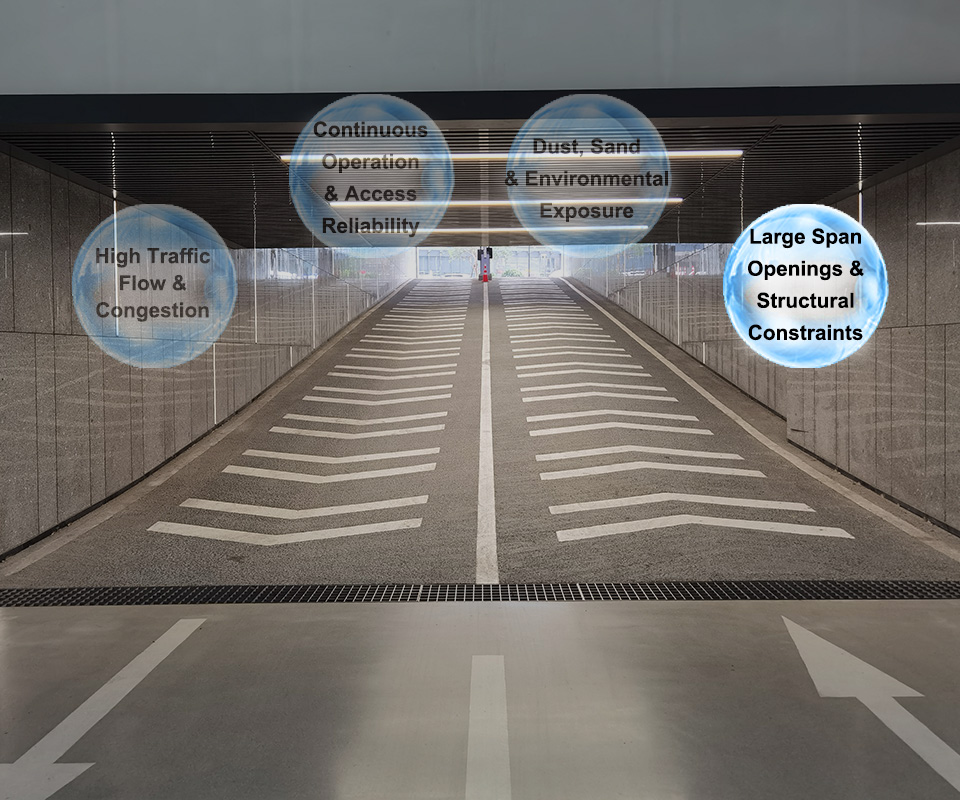 Large Span Openings & Structural Constraints in Public Infrastructure & Utility Facilities