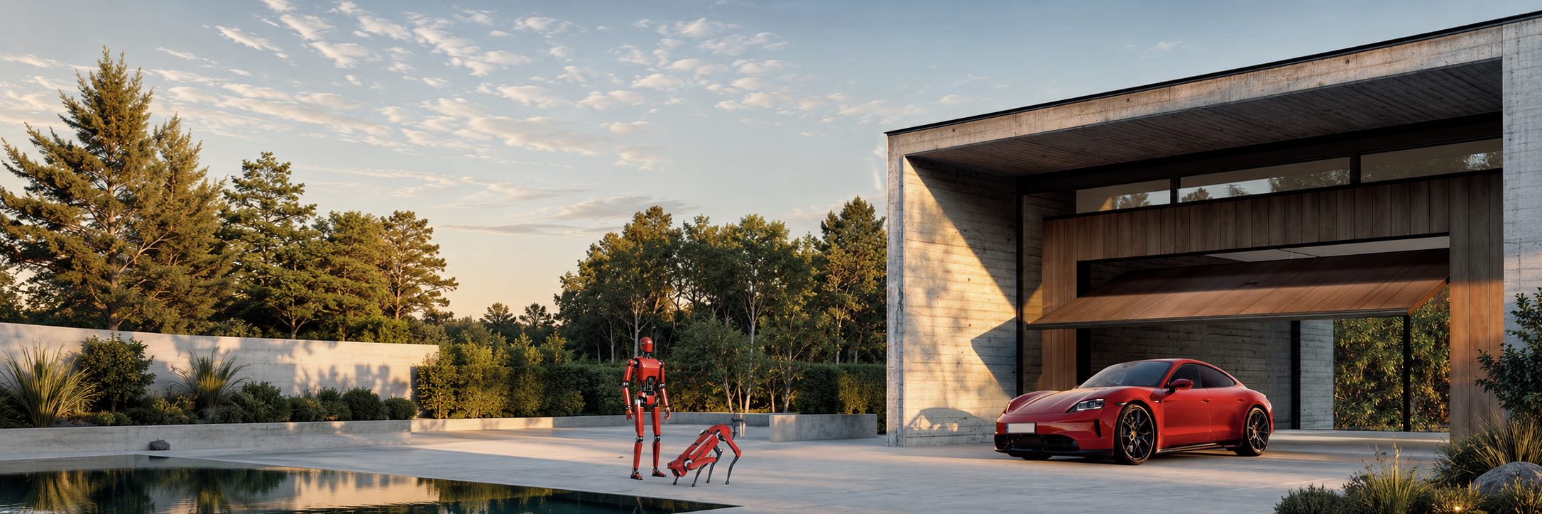 One-Panel Trackless Garage Door