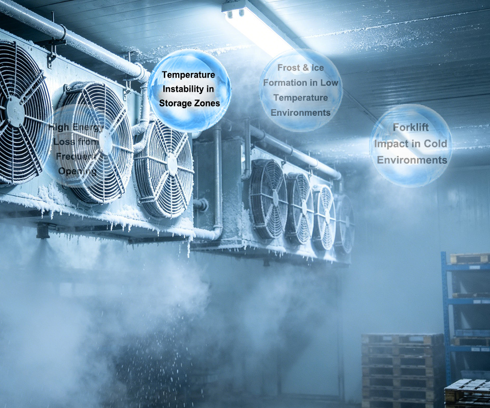 Temperature Instability in Storage Zones in Cold Chain