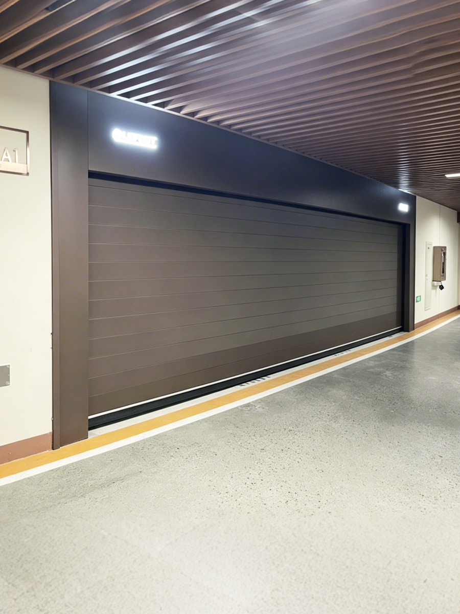 Underground Garage Entrance