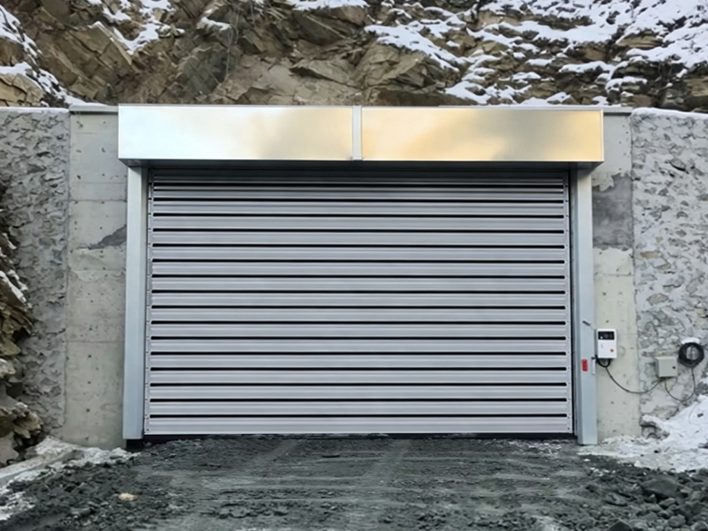 Air-Supported Structure for Mining Facility Environmental Protection