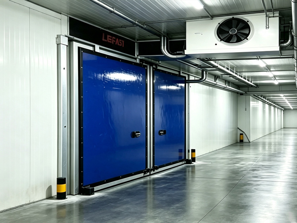 Automated Cold Chain Logistics Interface with AGV System