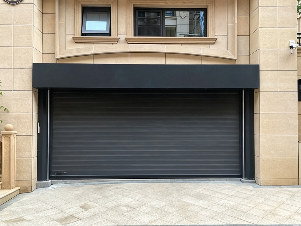 BSM-116 High Speed Garage Door – Courtyard Residential Project