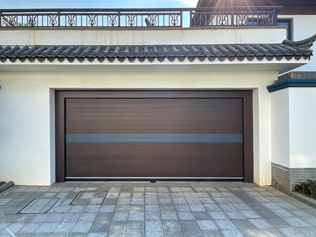 BSM-116 High Speed Garage Door – Private Courtyard Residence