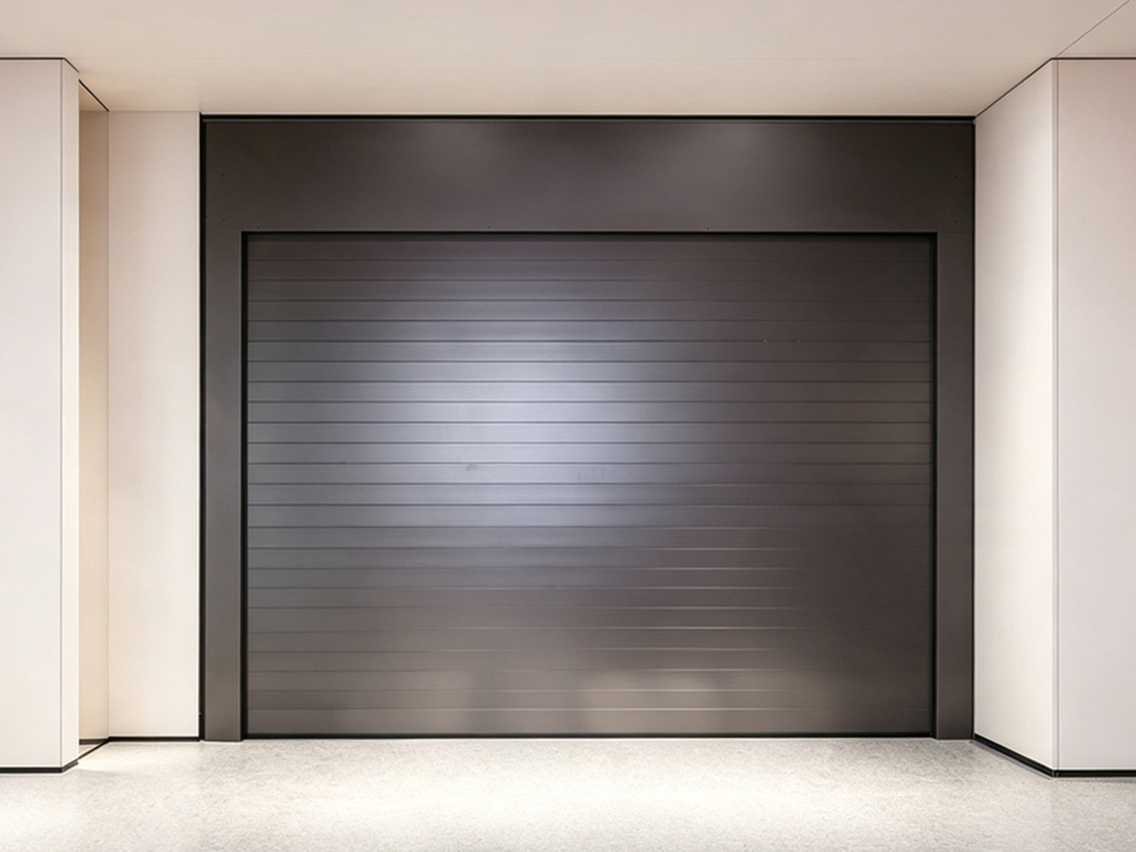 BSM-80 Mid-Speed Garage Door – Private Courtyard Residence