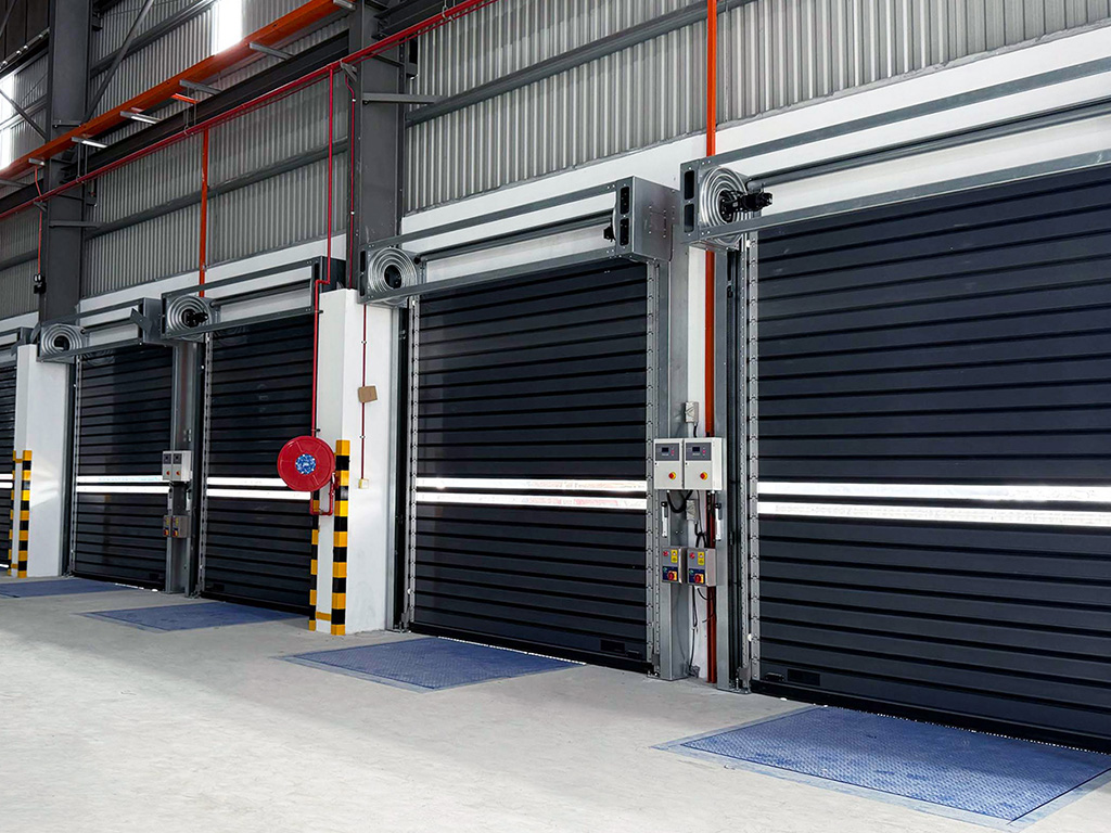 HSD27150 High Speed Spiral Door for Agricultural Logistics Zones