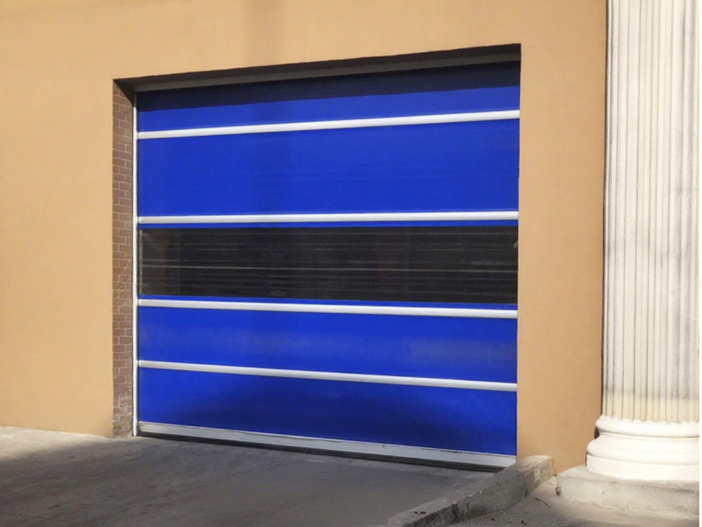 HSR1000 High Speed Rolling Door for Yangtze River Pharmaceutical Workshop