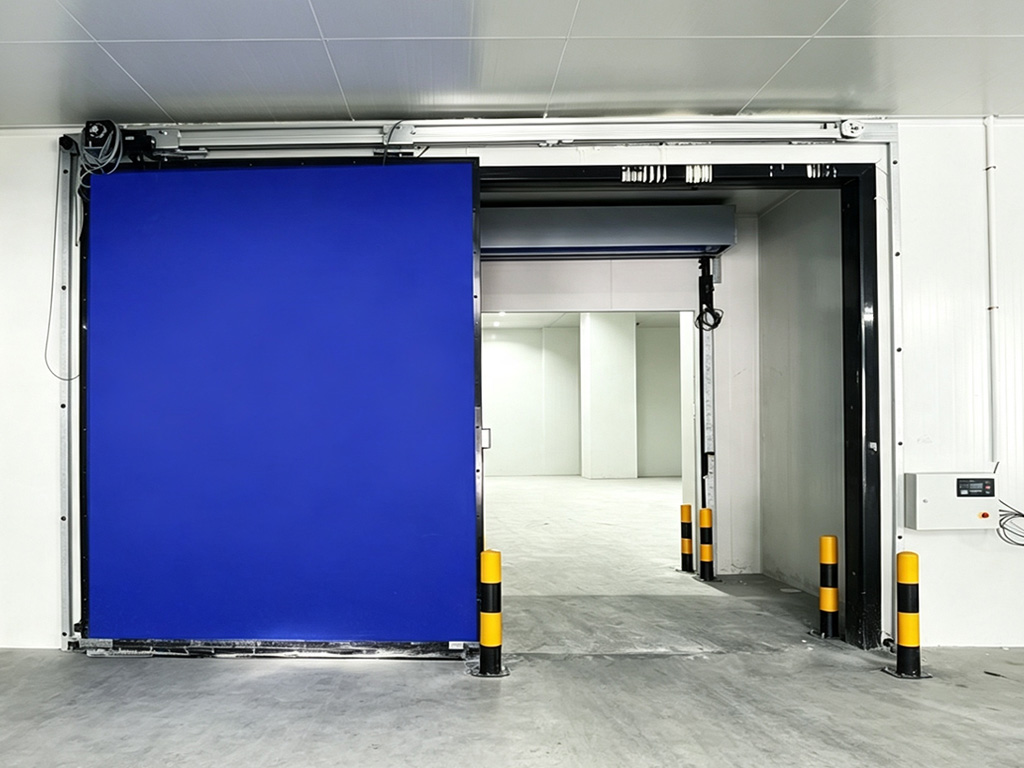 High-Efficiency Cold Storage Entrance for Food Logistics
