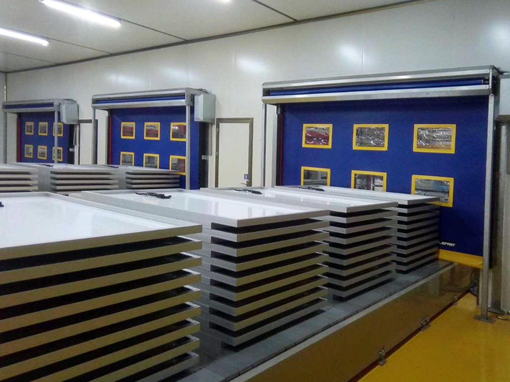 JA Solar Production Line Automation Door Solution