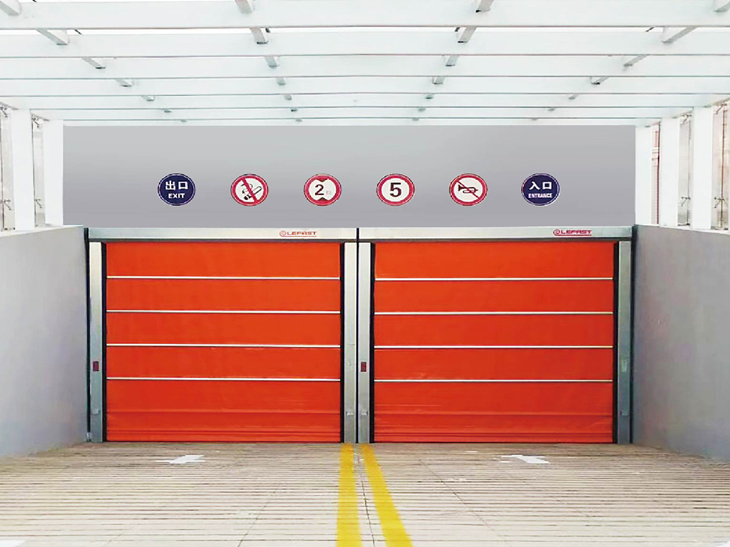 Underground Parking Entrance Solution