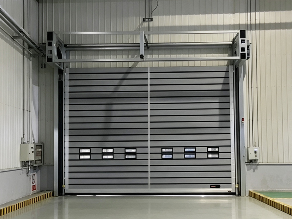Wind-Resistant Parking Entrance